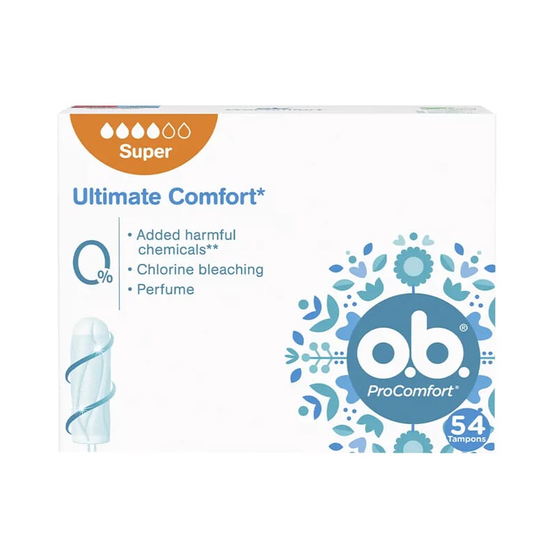 O.B. Procomfort Super Tampón 54 Uds