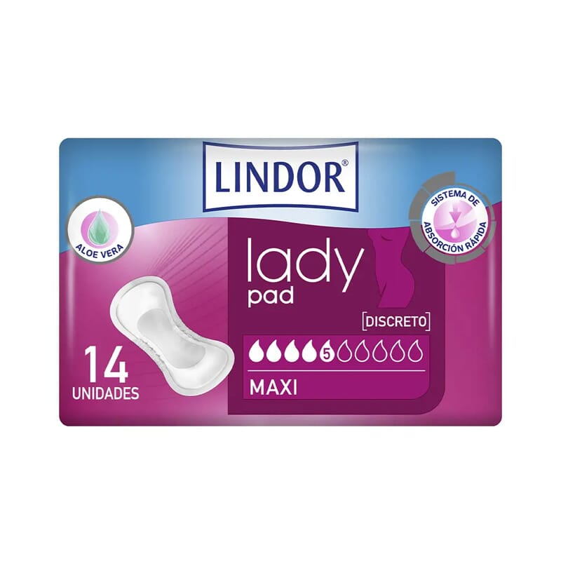 Lady Pad Maxi 5 Drops 14 St