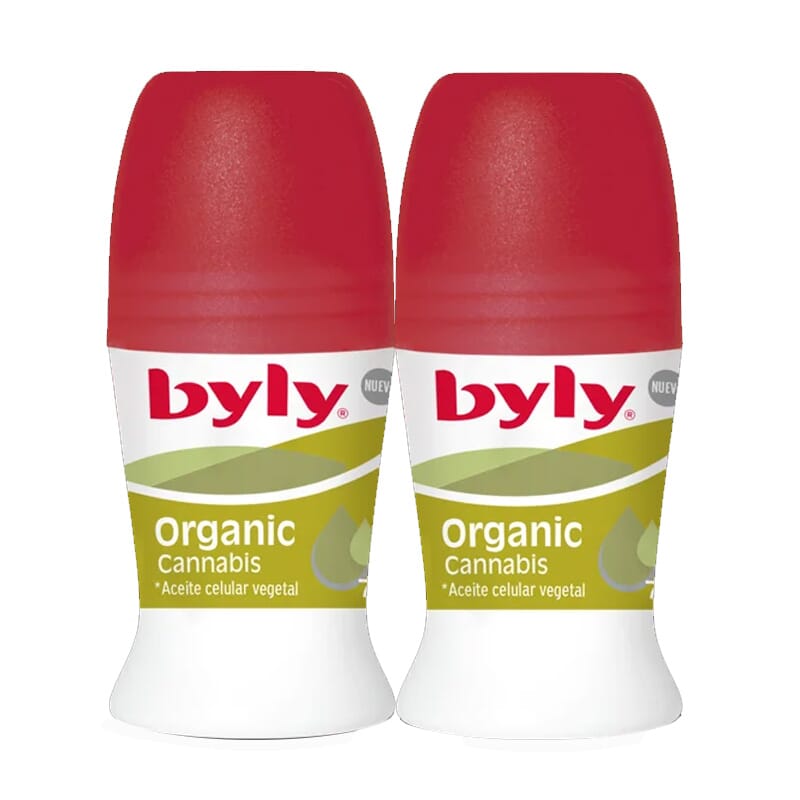 Organic Cannabis Desodorante Roll-On Lote 2 Uds 50 ml