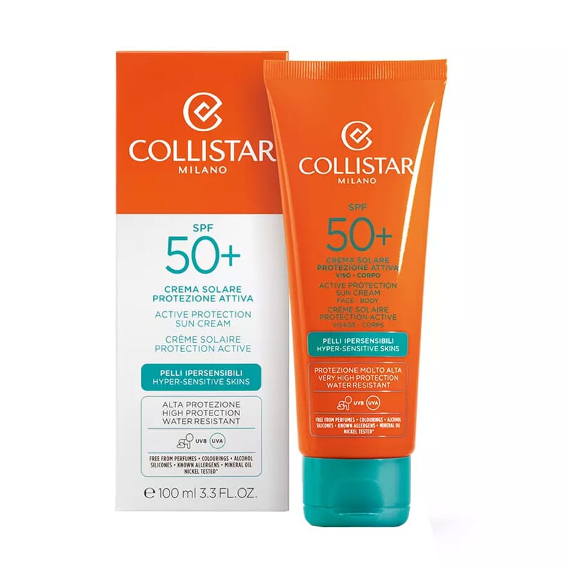 Crema Solar Protección Activa Rostro-Cuerpo SPF50+ 100 ml