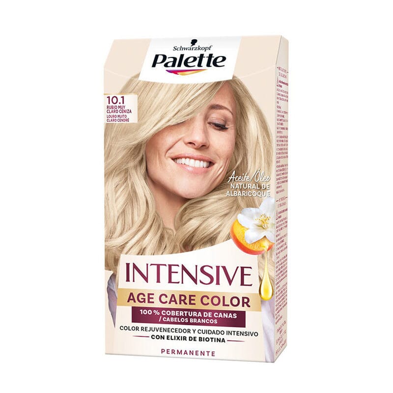 Palette Intensive Tinte #10.1 - Rubio Muy Claro Ceniza de Schwarzkopf