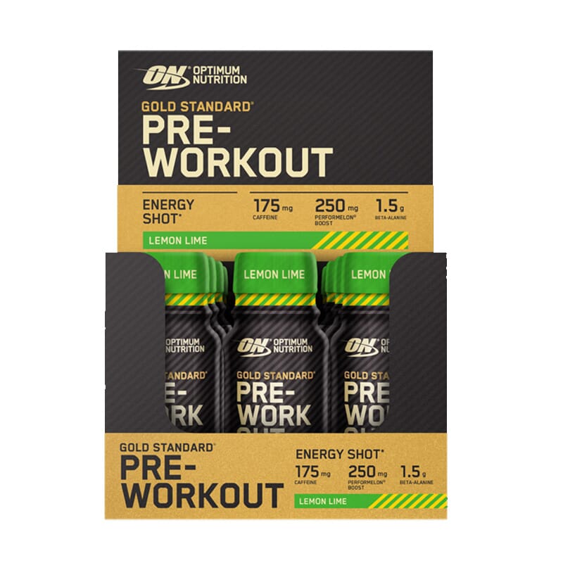 Gold Standard Pre-Workout Energy Shot 12 Uds 60 ml