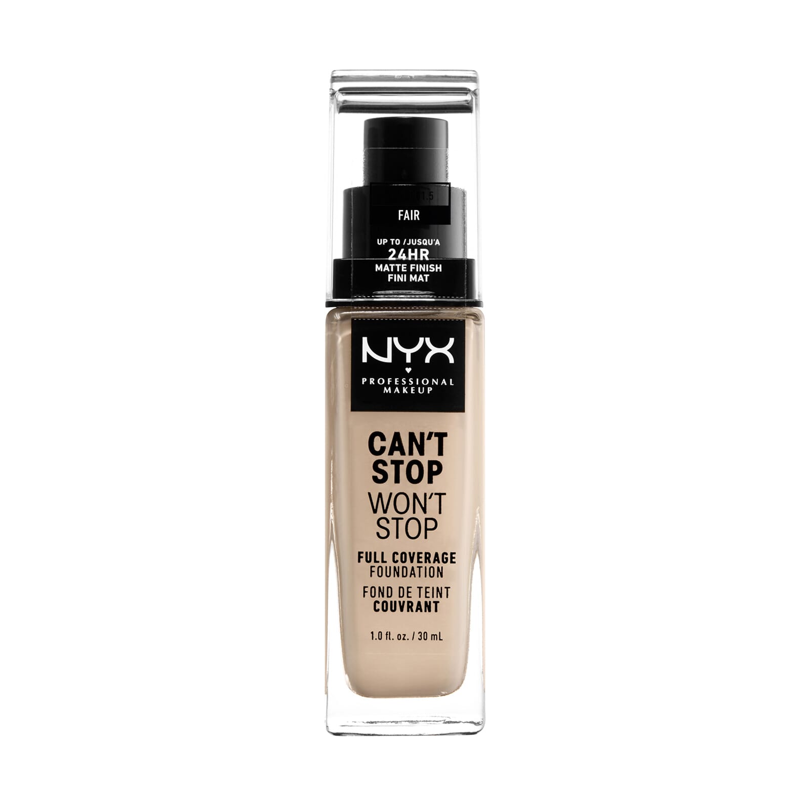 Can't Stop Won't Stop Full Coverage Foundation #Fair