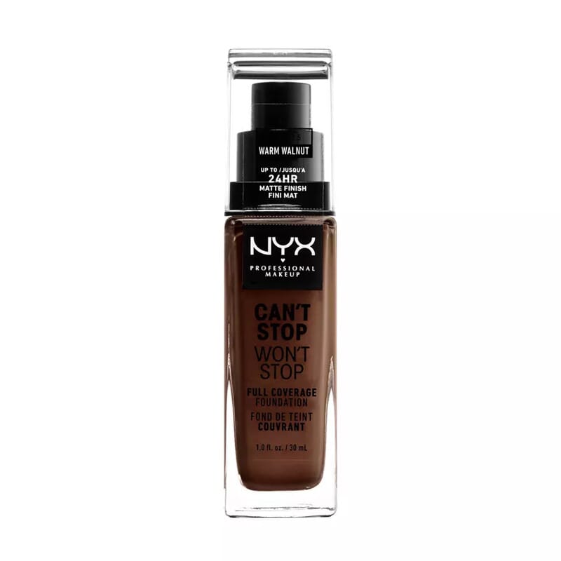 Can't Stop Won't Stop Full Coverage Foundation #Warm Walnut