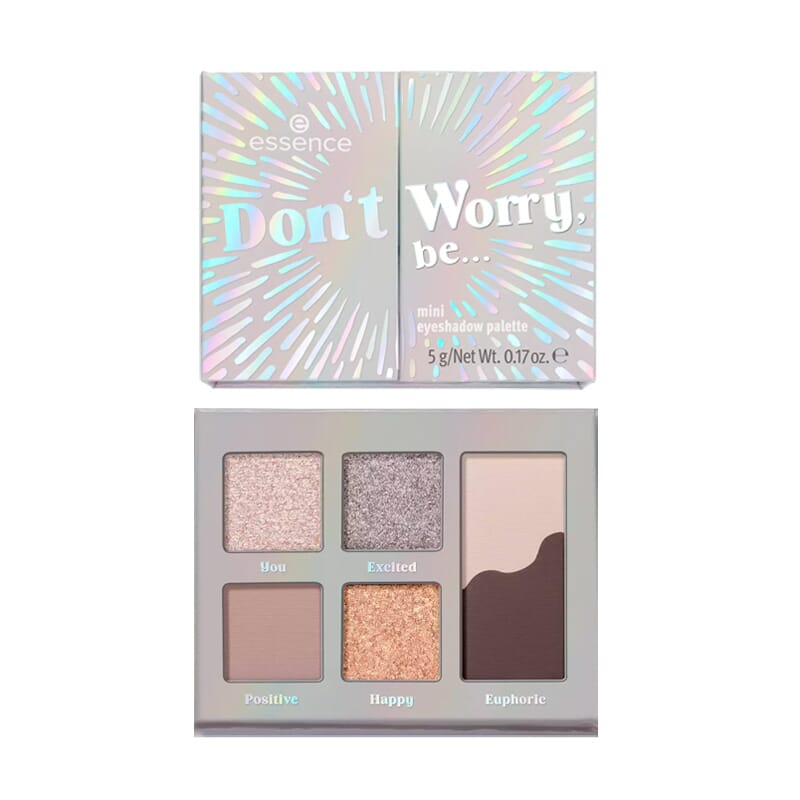 Don'T Worry, Be... Mini Paleta De Sombras De Olhos