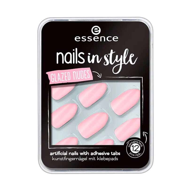 Nails In Style Uñas Artificiales #08 - Get Your Nudes On 12 Uds