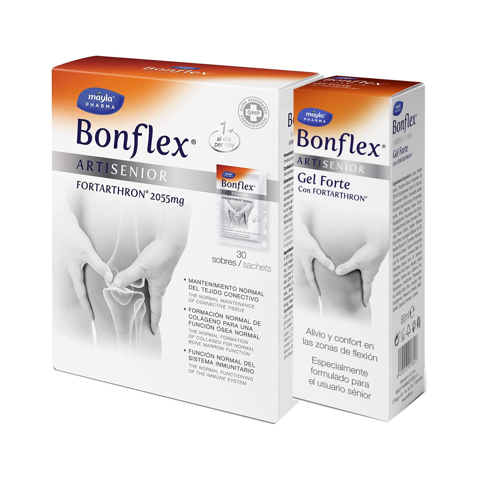 Pack Bonflex Senior 30 Sobres + Gel Forte 60 ml