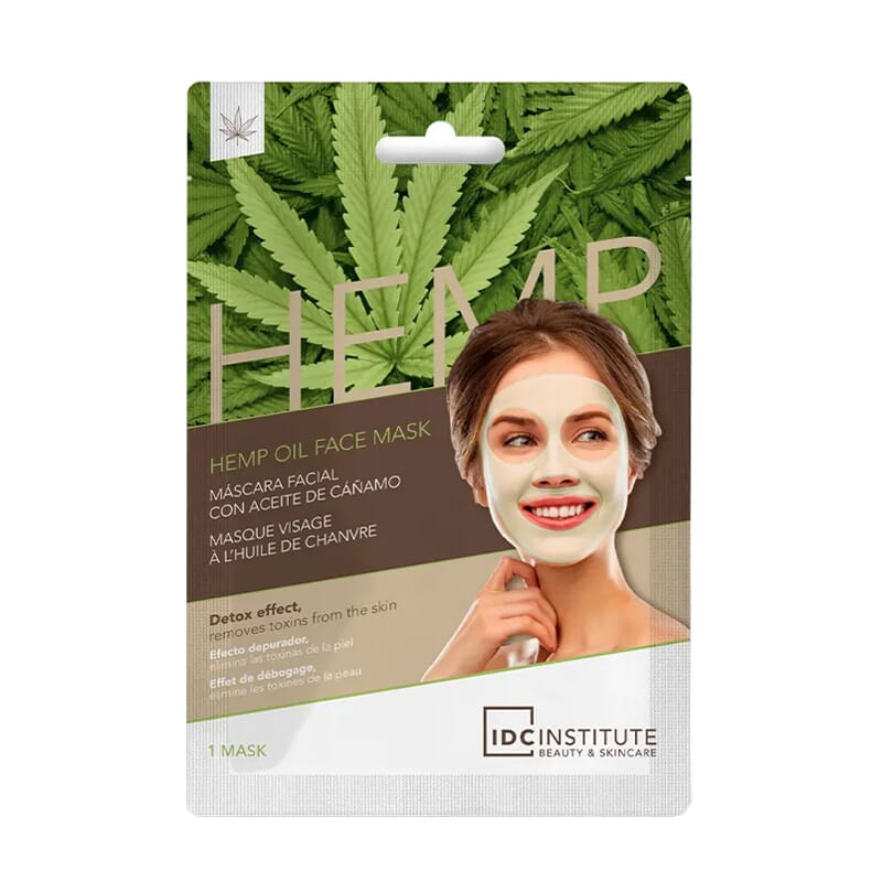 Masque Facial Effet Detox Avec Huile De Chanvre 40 ml
