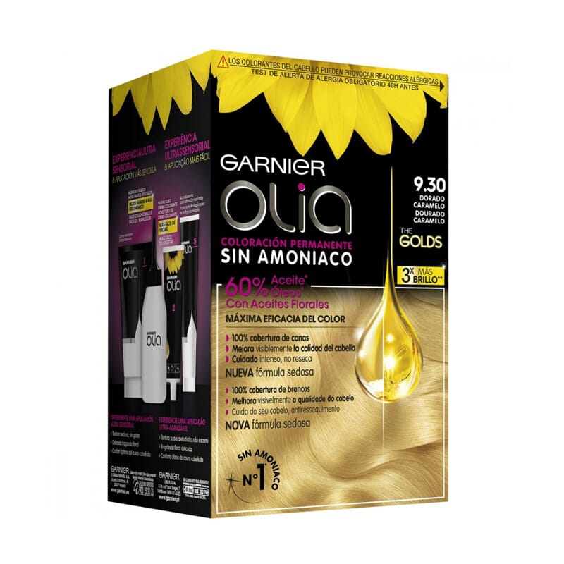 Olia Coloración Permanente #9,30 - Dorado Caramelo