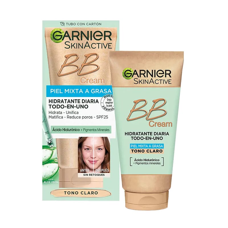 Skin Active BB Cream Pieles Mixtas a Grasas #Claro 50 ml