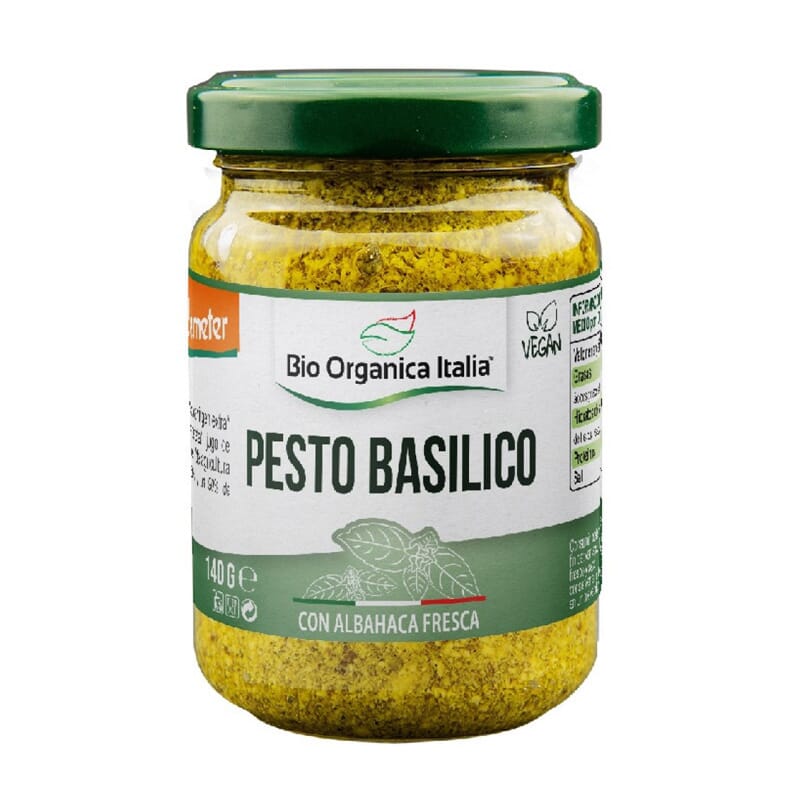 Pesto Basilico Vegano Bio 140g