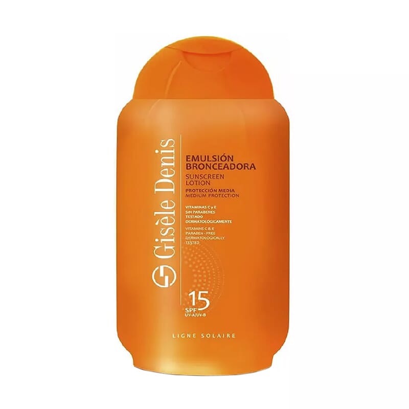 Emulsão Bronzeadora Sunscreen Lotion SPF15 200 ml