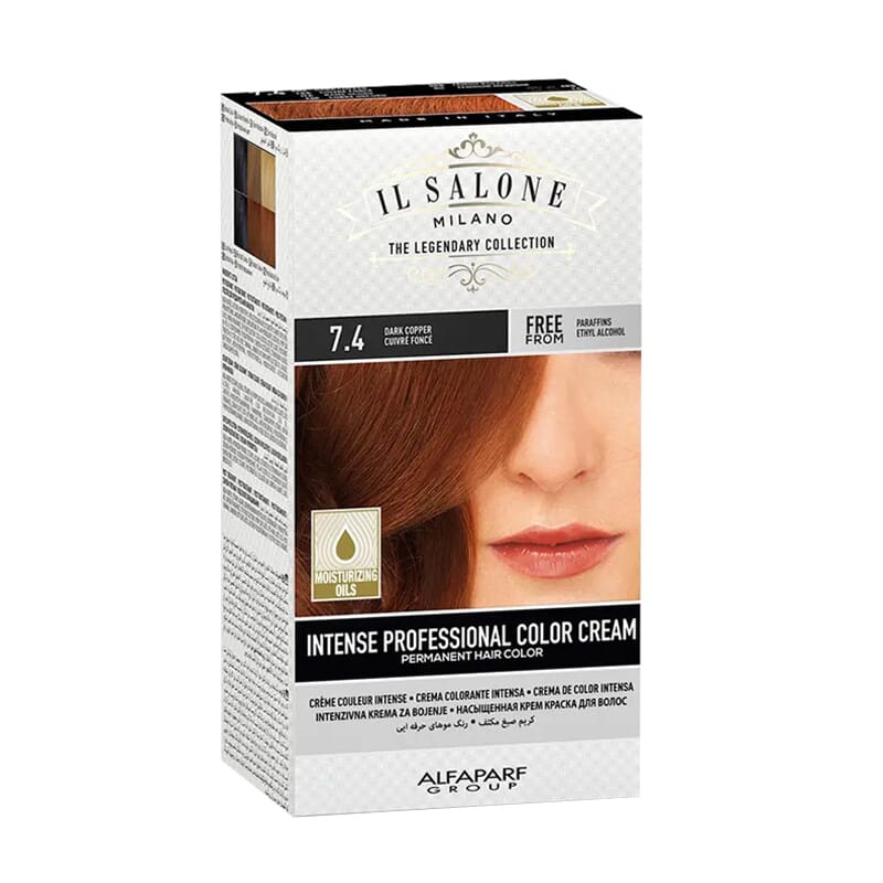 Intense Professional Color Cream Permanent Hair Color #7.4