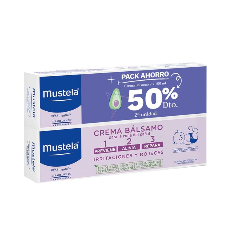 Crema Bálsamo 1 2 3 Duplo 2 Uds 100 ml