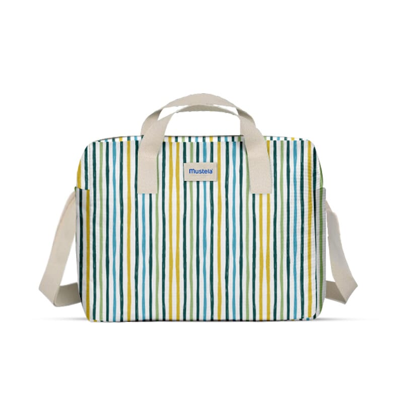 Bolso Little Moments Rayas 5 Piezas Gel De Baño Suave 500 ml