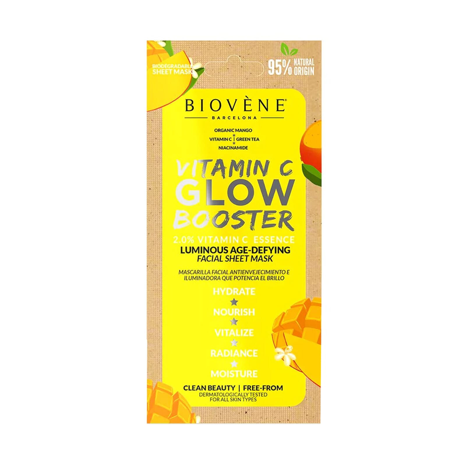 Vitamin C Glow Booster 2.0% Mascarilla Facial 20 ml