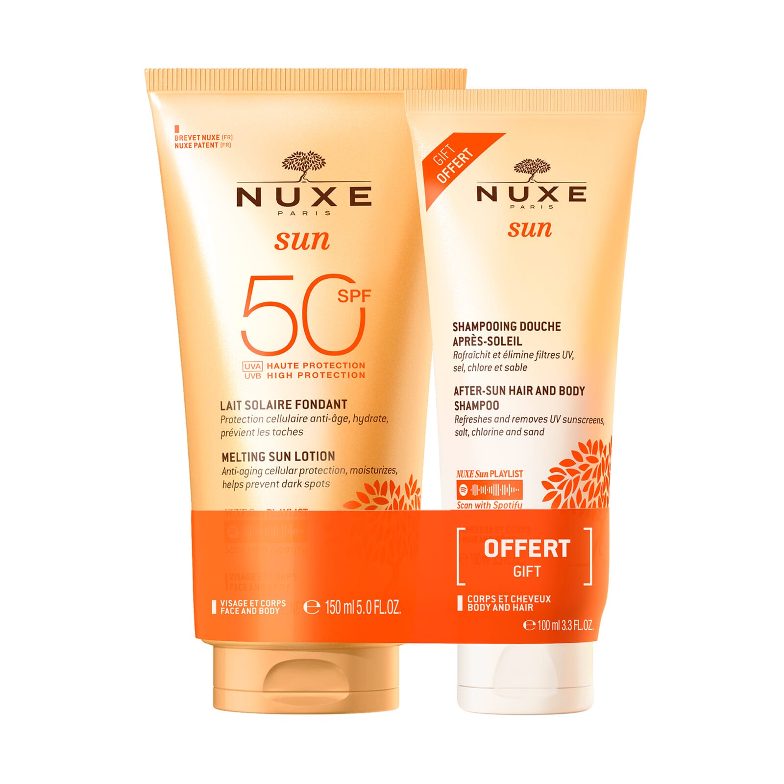 Sun Leche Solar SPF50 150 ml + Champú After Sun 100 ml