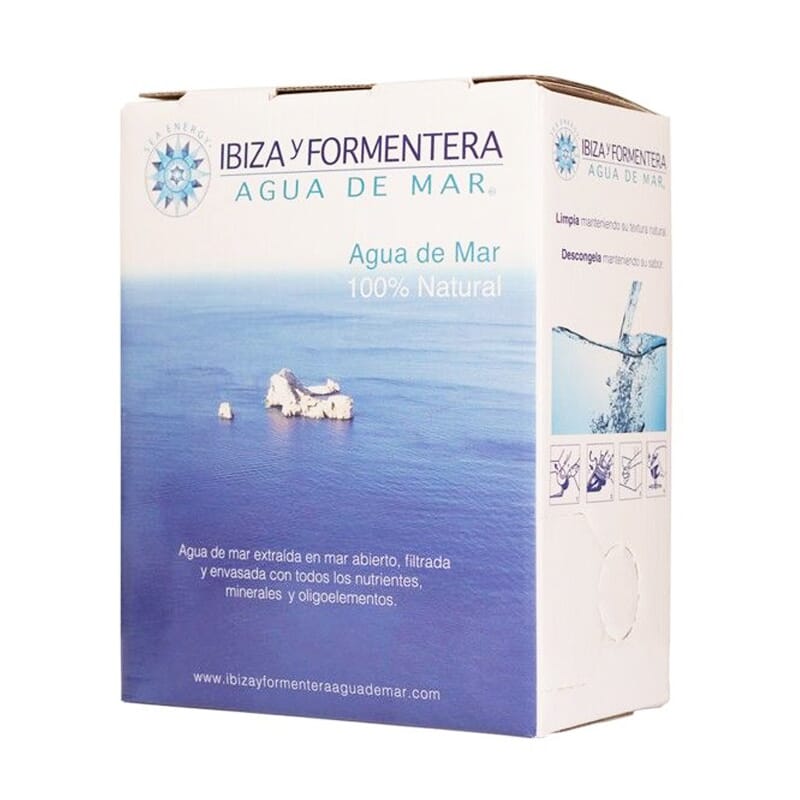 Agua De Mar 100% Natural 3 L de Ibiza Y Formentera
