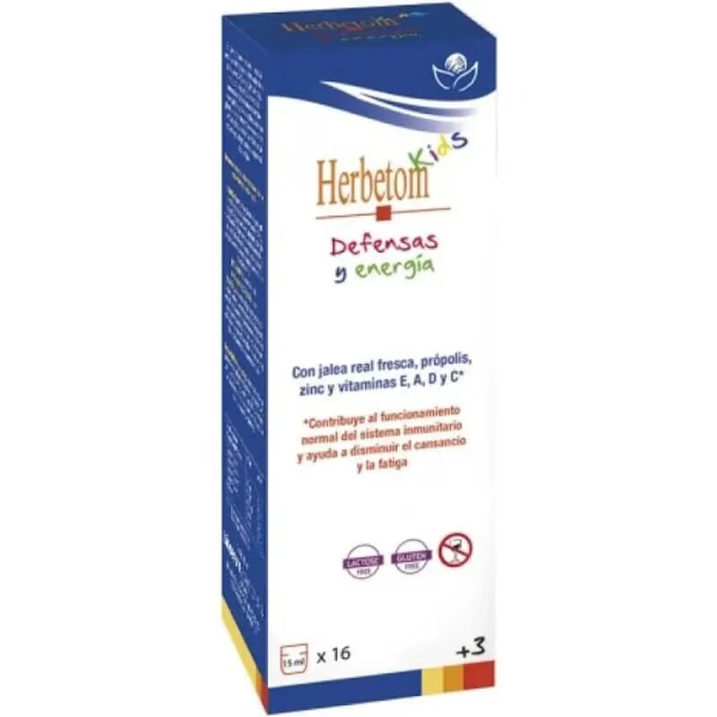 Herbetom Kids Defensas Y Energia Jarabe 250 ml