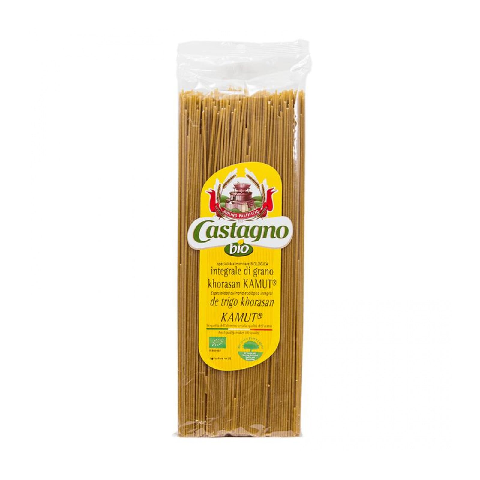 Espagueti De Sémola Integral De Trigo Duro Eco 500g de Castagno
