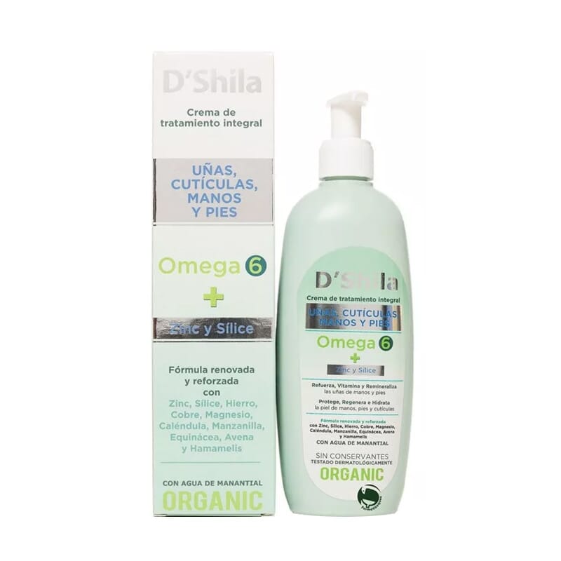 Crema Cutículas Manos y Pies Omega 6 250 ml