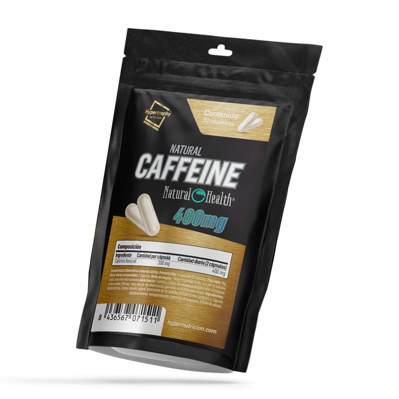 Natural Caffeine 400 mg 30 Caps