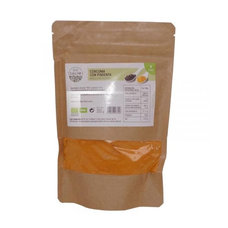 Cúrcuma Con Pimienta Eco 200g