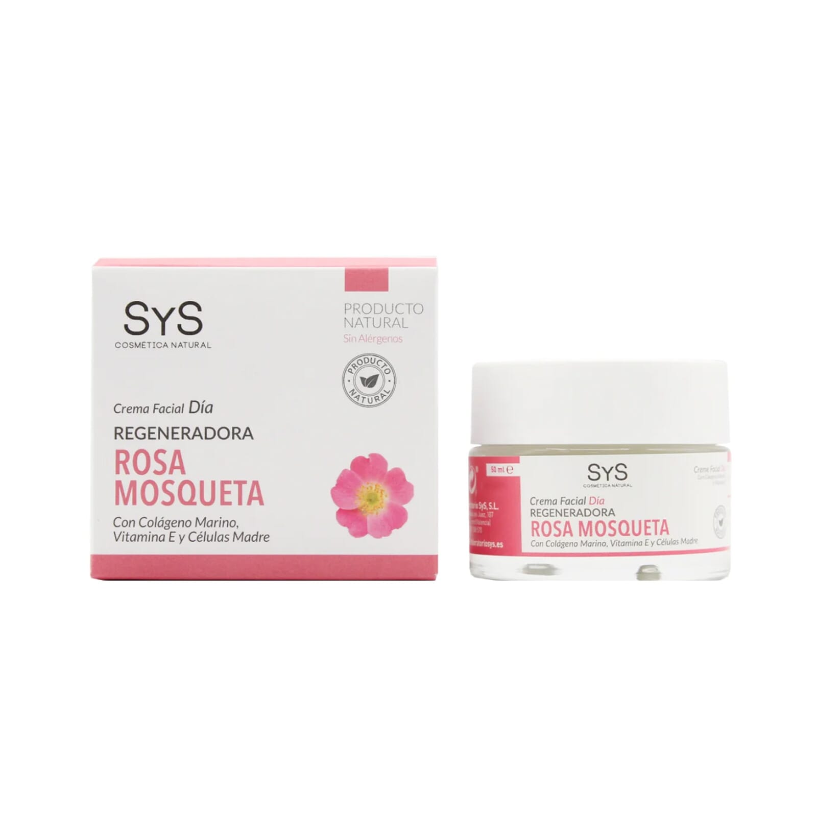 Labnatur Crème Visage Régénératrice À la Rose Musquée 50 ml