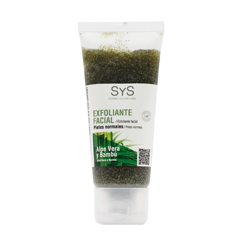 Labnatur Exfoliant Facial Aloe Vera et Bambou 100 ml