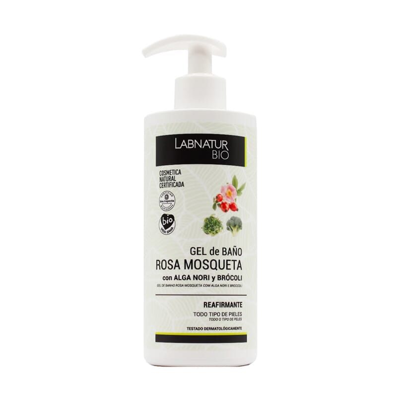 Labnatur Bio Duschgel Hagebutten Algen und Brokkoli 450 ml