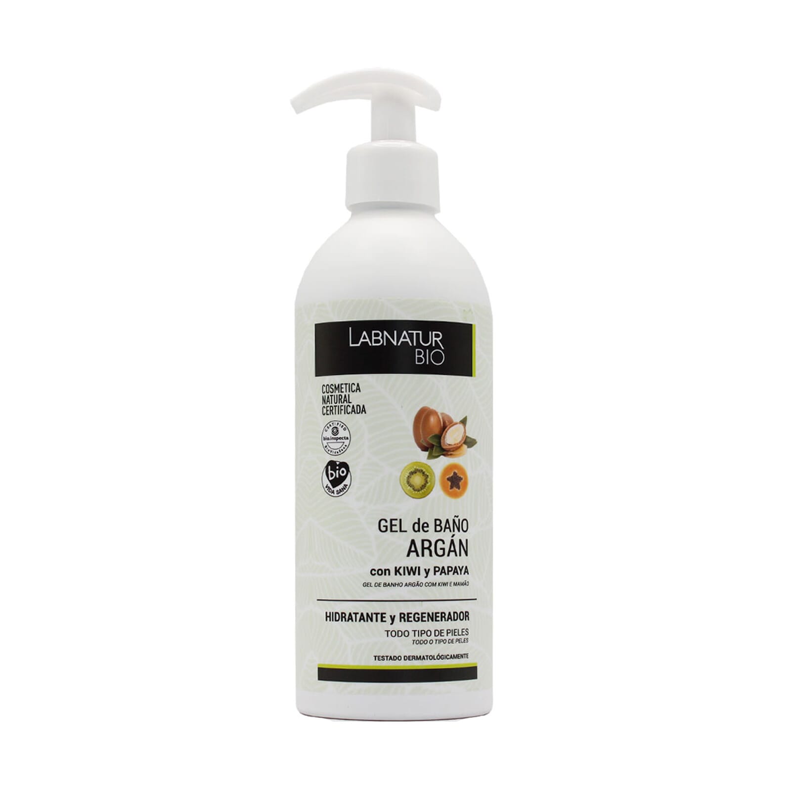 Labnatur Bio Gel De Ducha Argan Kiwi Y Papaya 450 ml de Labnatur
