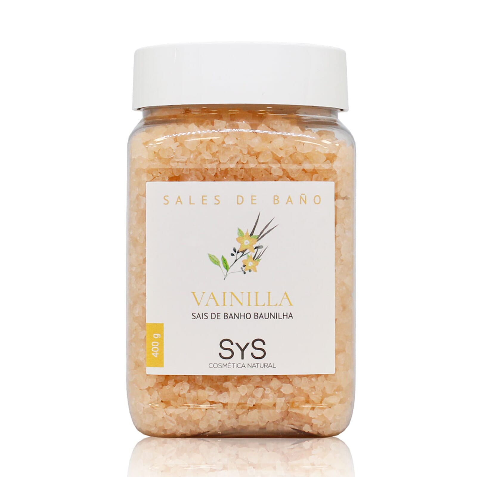 Badesalz Vanille 400g