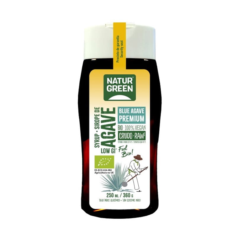 Sirope De Agave Crudo Bio 250 ml