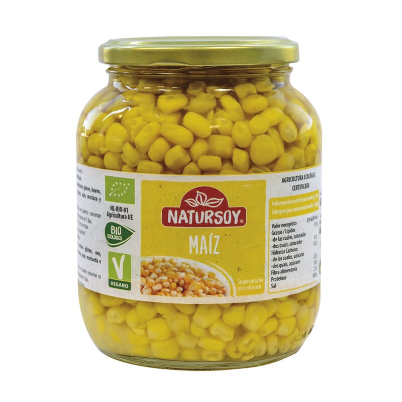 Maíz Dulce En Conserva Bio 330g