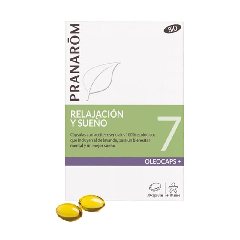 Oleocaps 7 Relajación y Sueño Bio   de Pranarom