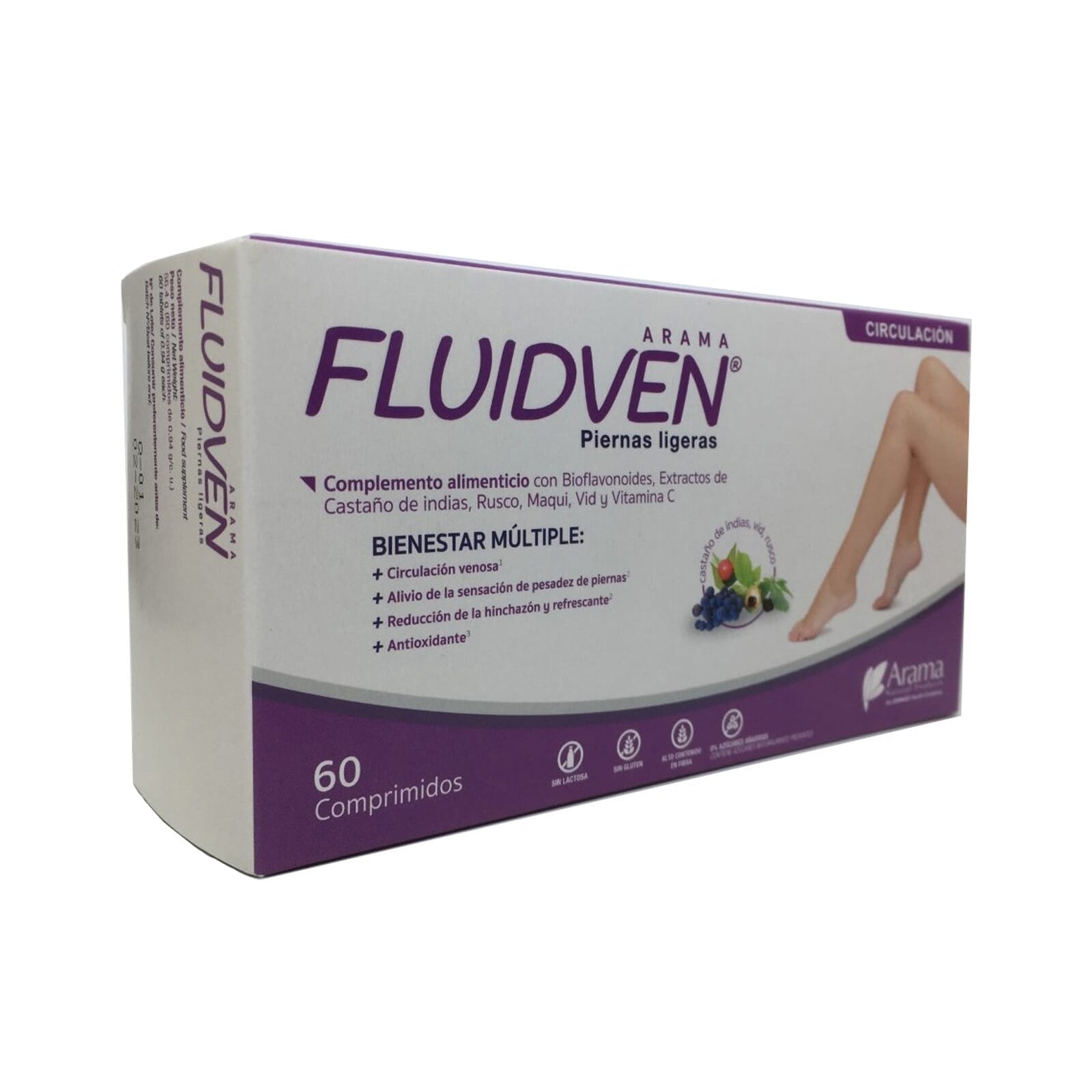 Fluidven Piernas Ligeras 60 Tabs