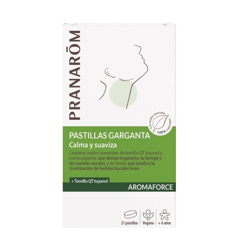 Pastillas Garganta Calma y Suaviza  