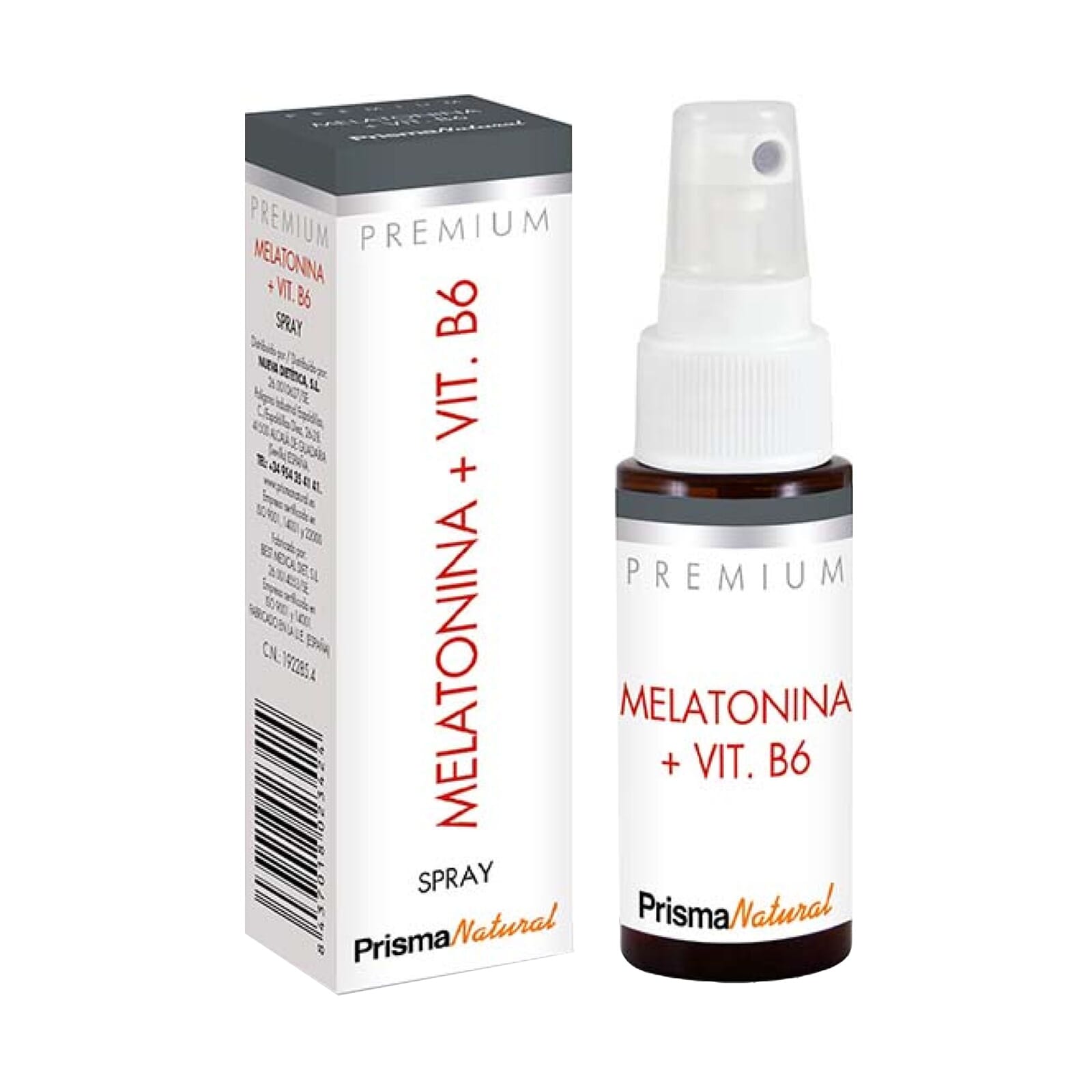 Melatonina + Vitamina B6 Spray   de Prisma Natural