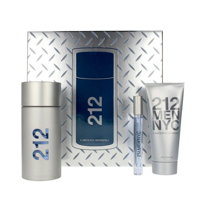 212 Men Set EDT 100 ml + EDT 10 ml + After Shave Gel 100 ml