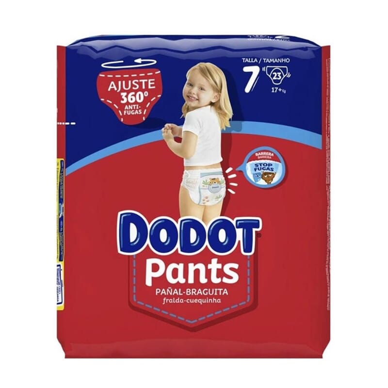 Dodot Pants Pañal Braguita T7 23 Uds