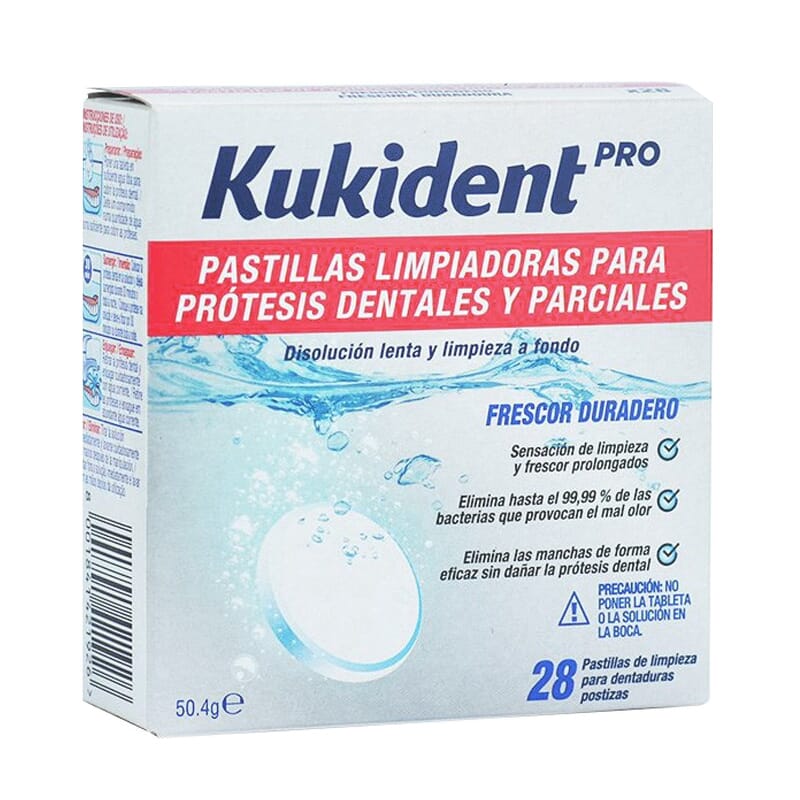 Kukident Pro Reinigende Tabletten 28 Ud