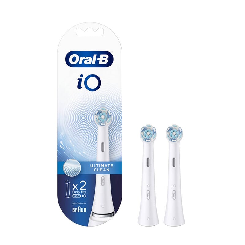 Oral-B iO Ultimate Clean Blanco 2 Uds