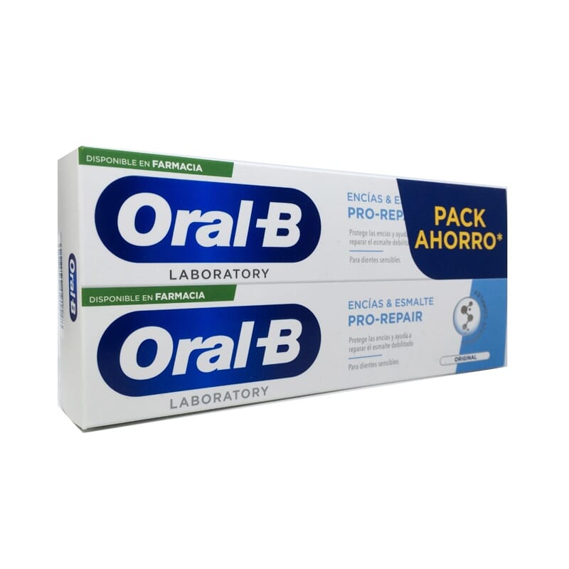 Oral-B Pro-Repair Encías Y Esmalte Duplo 2 Ud 100 ml