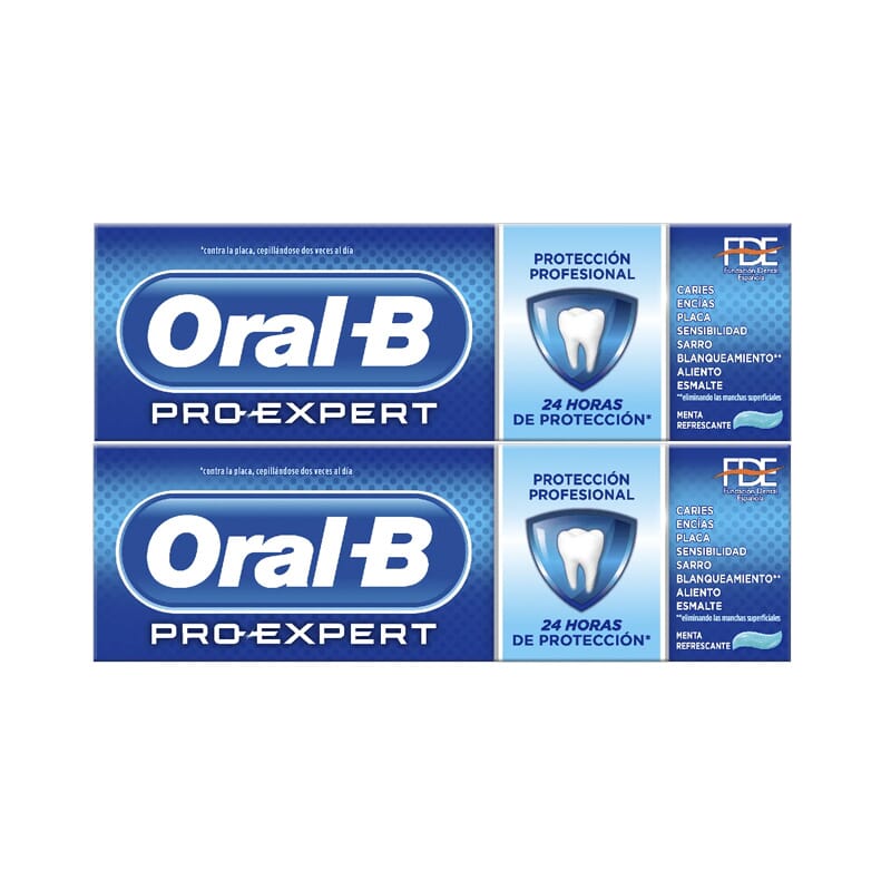 Oral-B Pro-Expert Menta Refrescante 2 Uds 100 ml