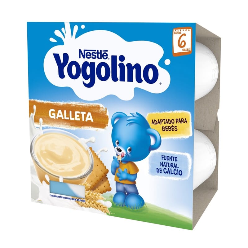 Yogolino Galleta 4 Uds 100g