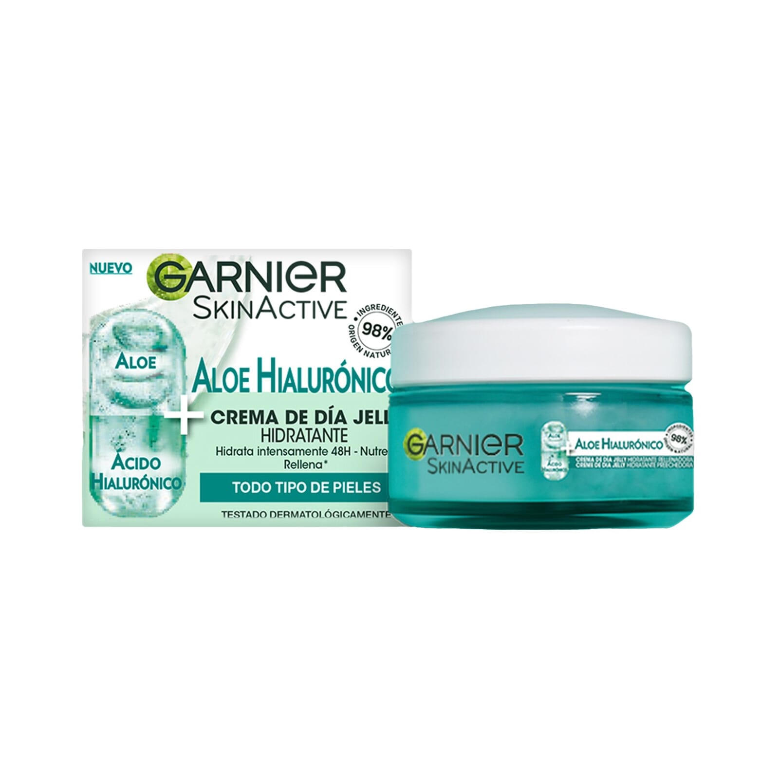 Skin Active Aloe Hialurónico Crema De Día 50 ml