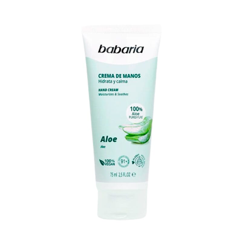 Crema De Manos Hidrata Y Calma Aloe 75 ml
