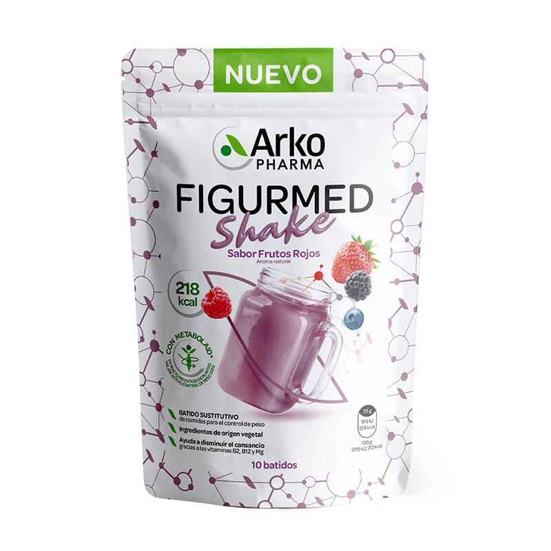 Figurmed Shake Sabor Frutos Rojos 350g