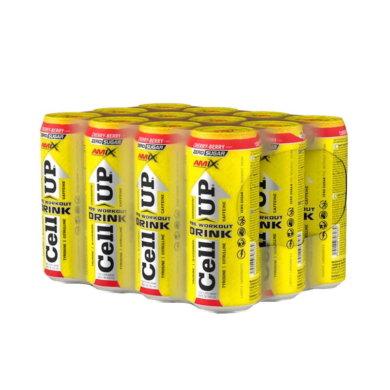 Cellup Pre-Workout Drink 12 Uds 500 ml