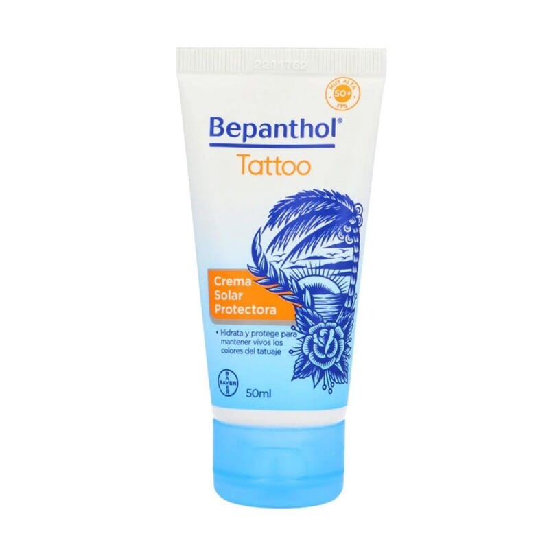 Bepanthol Tatto Crema Solar Protectora SPF50+ 50 ml